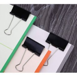 stationery & office metal paper binder clips