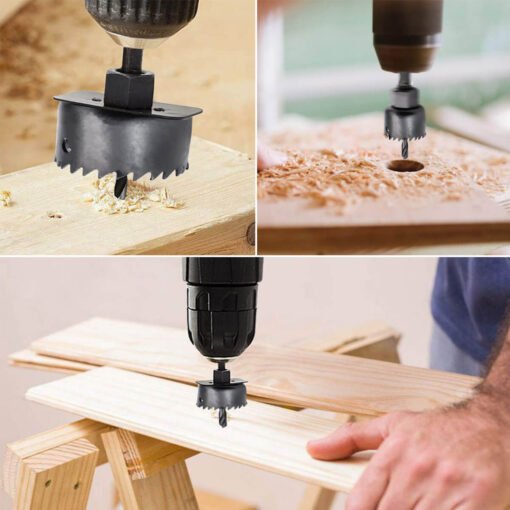 wooden furnitures hole saw drill bit set