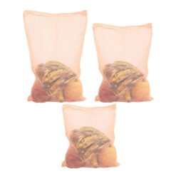 3 piece Fridge Bags For Fruits And Vegetables With Zip