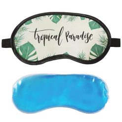Eye cooling gel mask