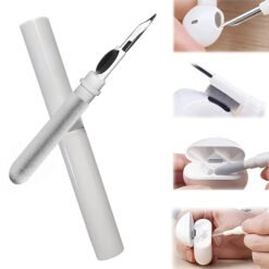 buy online 3 In 1 Earbuds Cleaning Pen For Cleaning Of Ear Buds And Ear Phones Easily Without Having Any Damage