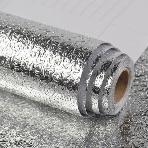 buy online Aluminium foil for Kitchen and Aluminium Foil Paper Sticker Roll for Kitchen Wall, Drawers