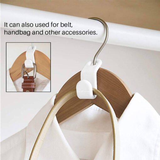 extra hanger hook for hanging bags, belts, accessories