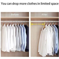 hanger storage utilization extra extend hook for drawer clothes hangers