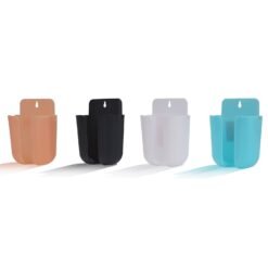 multicolor wall hanging mobile phone storage holder stand