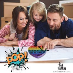 pop-it toy online heart shape for stress relie