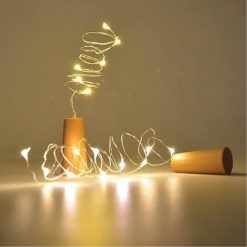 2 meter warm white color battery operated light for decoration