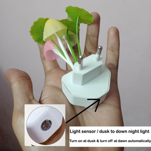 LED mushroom lamp light with sensor