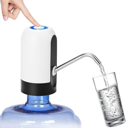 rechargeable electric automatic water dispenser pump for water can jars