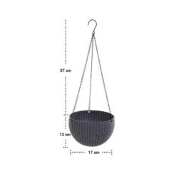 size and dimension of hanging pot