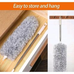 easy to store and hang ceiling fan and wall cleaning duster mop