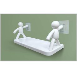 without drilling wall mount shelf stand rack