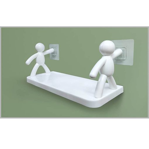 without drilling wall mount shelf stand rack