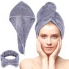 Microfiber Hair Wrap Towel for Women, Full size (Heavy Original 1st Quality)