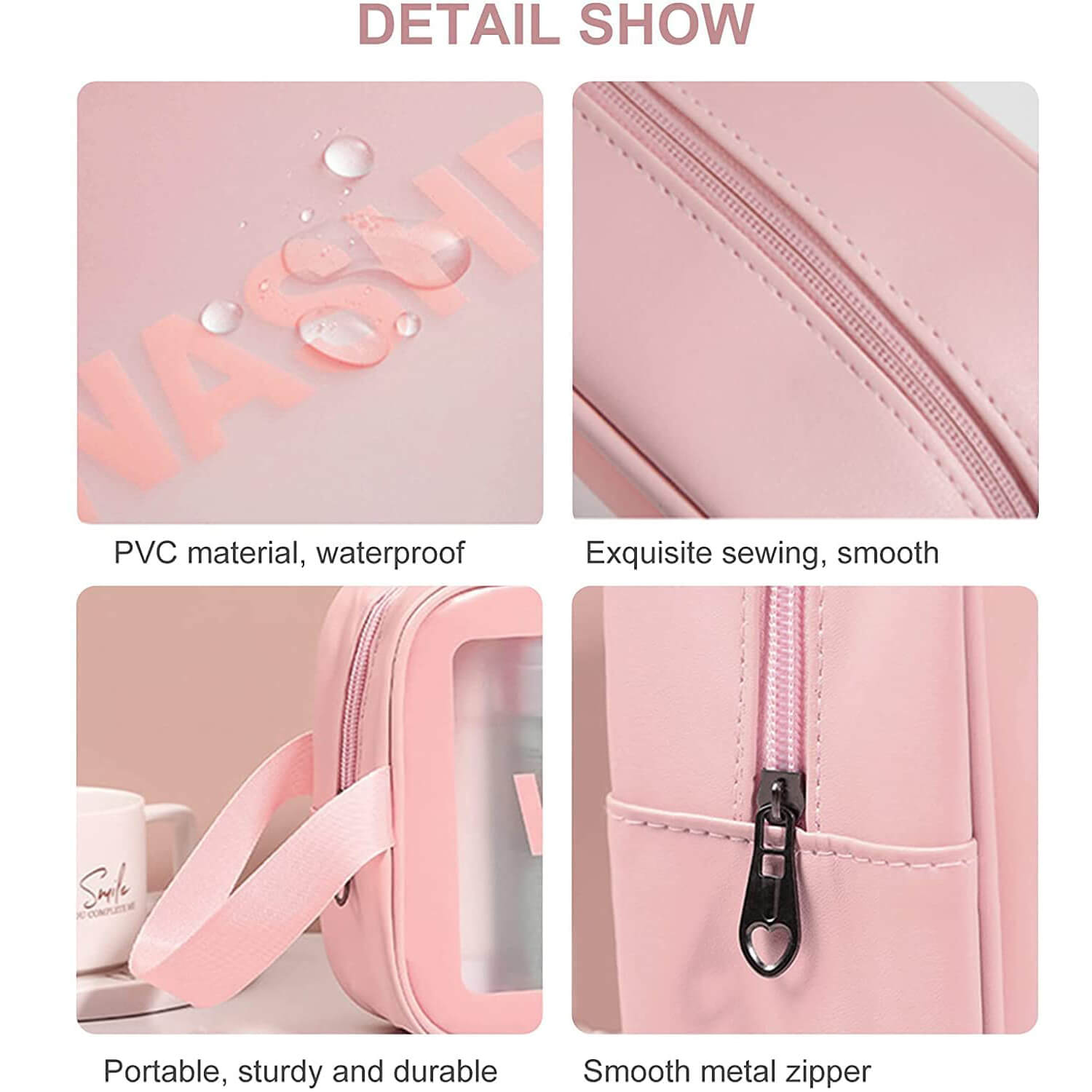 Travel accessories toiletry makeup stationery kit bag pouch for men & women (Premium quality) - Image 5