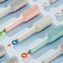 self cleaning hair comb for women & men