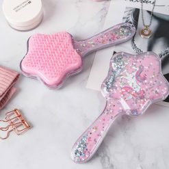 Glitter Soft Hair Comb Brush for childrens