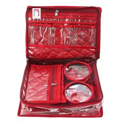 premium quality jewellery makeup kit organizer pouch bag for girls & women