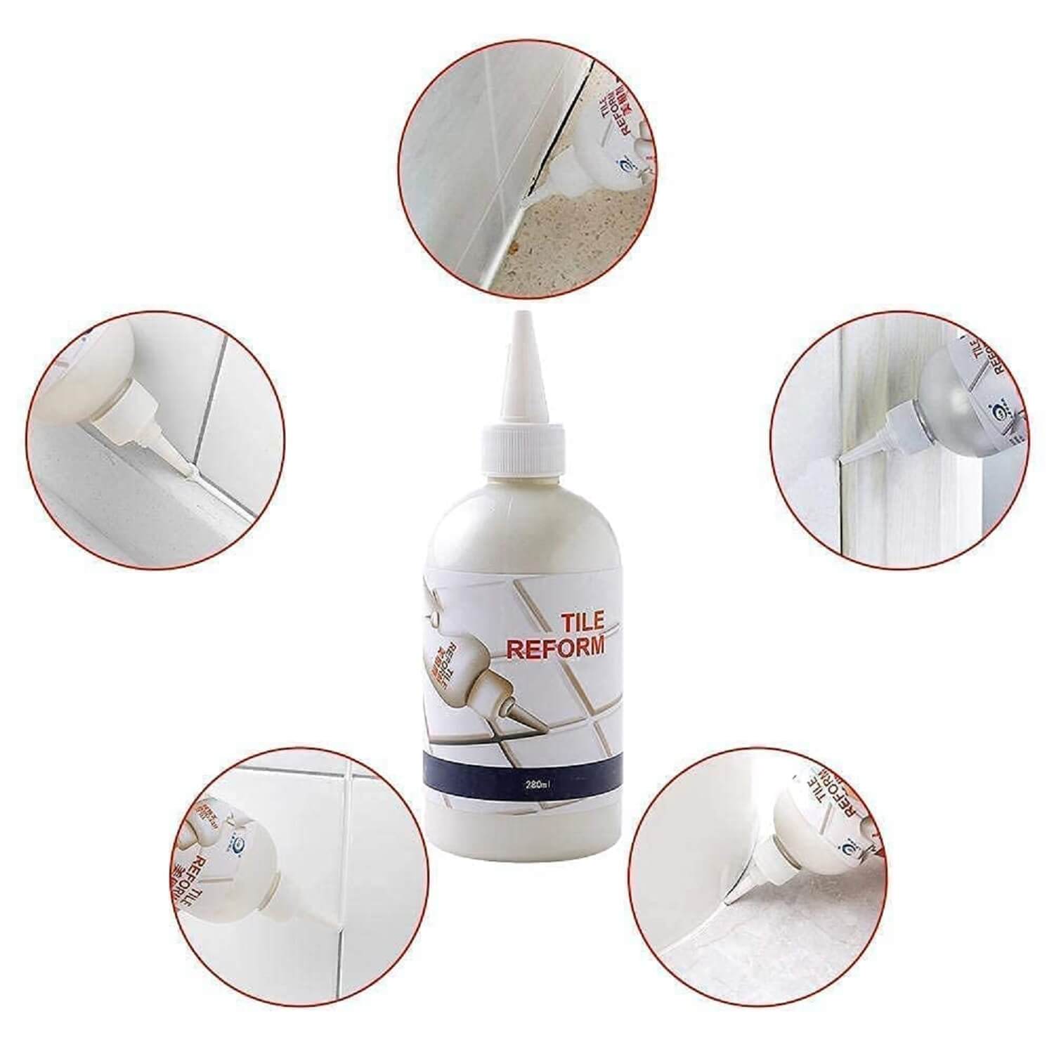 waterproof tile and wall gap filler for floor, wall, corners, outdoor