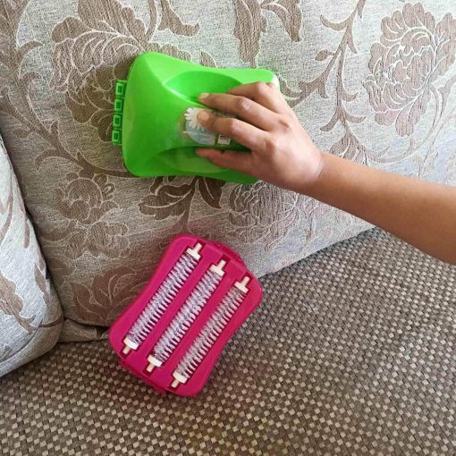 Plastic Dust Carpet Cleaning Brush Collector for Table, Sofas, Mattresses, Car Seats - Image 2