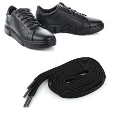 Flat shape shoe lace rope 1 pair