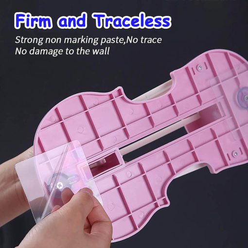 Wall hanger comes with sticky adhesive hang without drill in walls