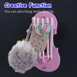self stick no drill hole plastic hooks hanger