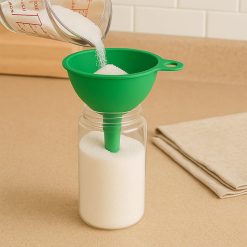 High Quality Silicone Funnel for Pouring Oil, Sauce, Water, Juice, Small Food-Grains in kitchen
