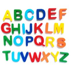 Kids Magnetic Capital Letters to Learn Spelling