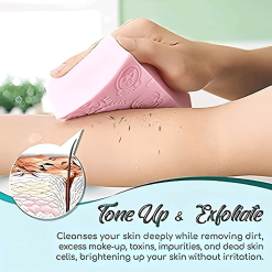 body dead skin remover cleaning sponge