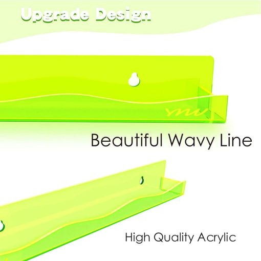high quality beautiful acrylic wall mounted stand