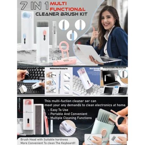 7 in 1 Cleaning Kit for Electronic Items, Smartphones, Desktop & Laptops, Cameras, Earbuds - Image 6