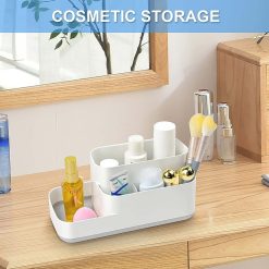 plastic storage organizer box for cosmetics, makeup items