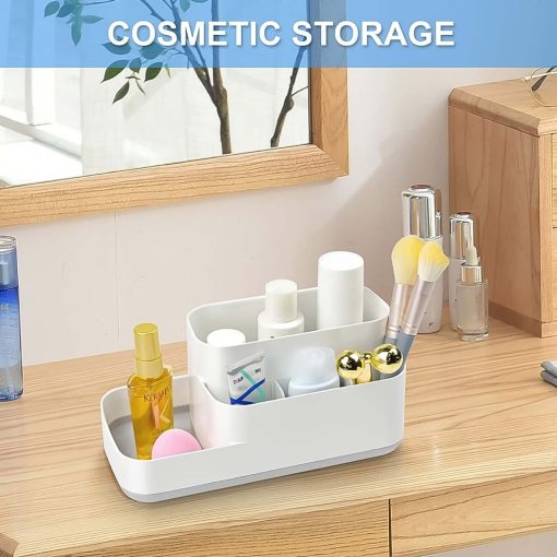 plastic storage organizer box for cosmetics, makeup items