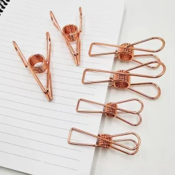 stainless steel premium high quality clothes hanging clips and also use for paper binding clip