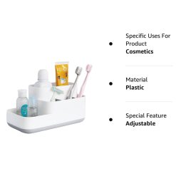 storage organizer box for bathroom items