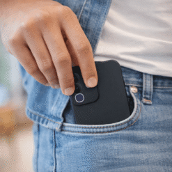 A person is easily carry mobile photo on pocket by using Hooxar silicone mobile cover of Vivo T4x, Vivo Y31 Pro and iQOO Z10x mobile