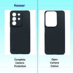 Hooxar fully cover camera protection silicone mobile back cover for Vivo T4x 5G, Vivo Y31 Pro 5G and iQOO Z10x 5G mobile