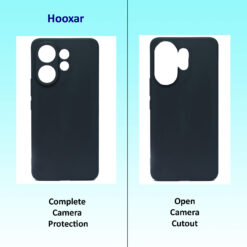 Hooxar fully cover camera protection silicone mobile back cover for Vivo V60 or Vivo T4 Pro mobile