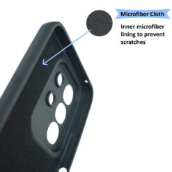 Inside microfiber cloth lining silicone back cover for Vivo T4x or iQOO Z10x or Vivo Y31 Pro mobile