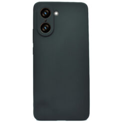 OnePlus Nord CE 5 5g silicone soft mobile back cover with inside microfiber cloth black color