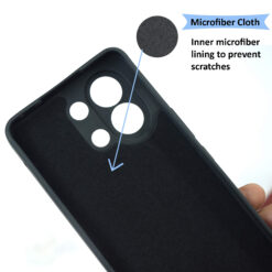 Silicone back cover for Oppo K13 Turbo or Oppo K13 Turbo Pro mobile, cover protect camera, lenses, screen and backside scratches