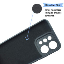 Silicone back cover for Oppo Reno 14 mobile, cover protect camera, lenses, screen and backside scratches