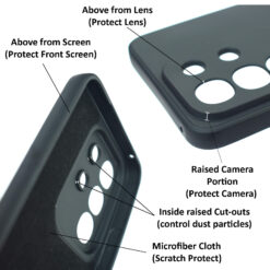 Vivo T4x 5G, Vivo Y31 Pro 5G or iQOO Z10x 5G silicone mobile cover protect camera, lenses, screen and backside scratches