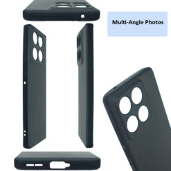 multiangle photos of silicone mobile back cover for Motorola Edge 60 or Edge 60 Fusion mobile phone