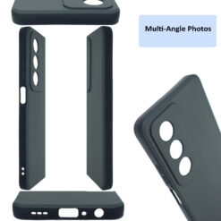 multiangle photos of silicone mobile back cover for Oppo A3 Pro 5G mobile phone