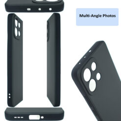 multiangle photos of silicone mobile back cover for Oppo K13 5G mobile phone