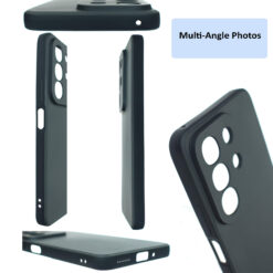 multiangle photos of silicone mobile back cover for Vivo T4x 5g, Vivo Y31 Pro 5G and iQOO Z10x 5G mobile phone