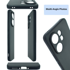 multiangle photos of silicone mobile back cover for Vivo V60, Vivo T4 Pro mobile phone
