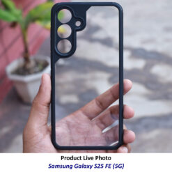 Live photo of Samsung Galaxy S25 FE mobile back cover